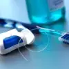 Toothbrush, dental floss and mouth wash